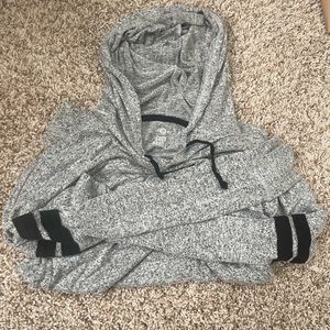 Grey pullover hoodie. Lightweight